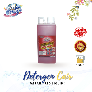 Detergen Cair - Merah - 1 liter