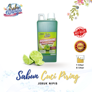 Sabun Cuci Piring - Jeruk Nipis - 1 & 5 liter