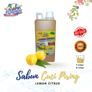 Sabun Cuci Piring - Lemon Citrus - 1 & 5 liter